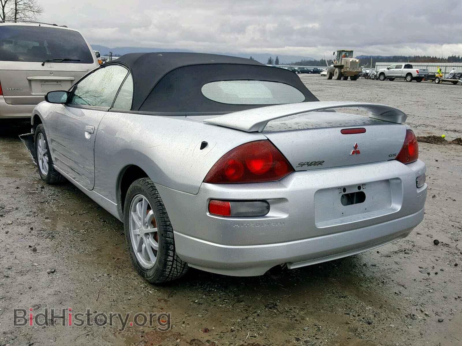 2001 MITSUBISHI ECLIPSE - VIN: 4A3AE45G01E017854 - Фото 3