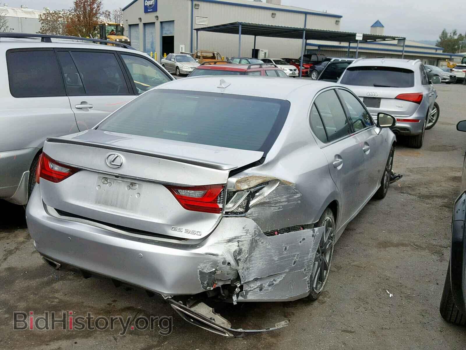 2013 LEXUS GS350 - VIN: JTHBE1BL7D5020373 - Фото 4