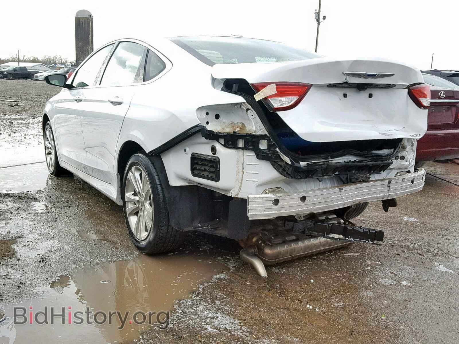 2015 CHRYSLER 200 - VIN: 1C3CCCAB9FN726302 - Фото 3