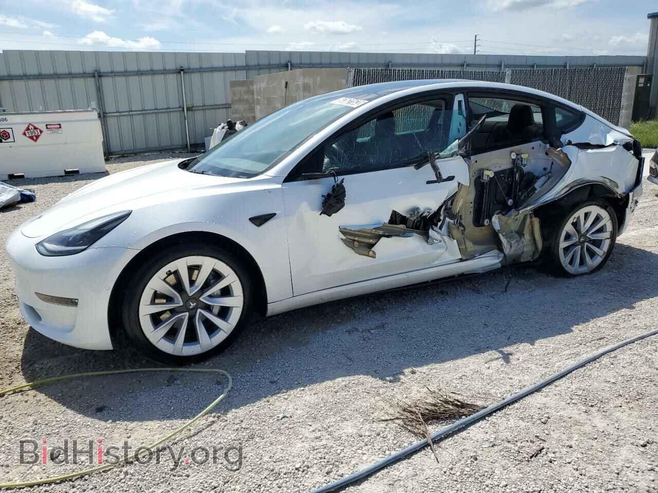 Photo 5YJ3E1EB6NF186554 - TESLA MODEL 3 AW 2022