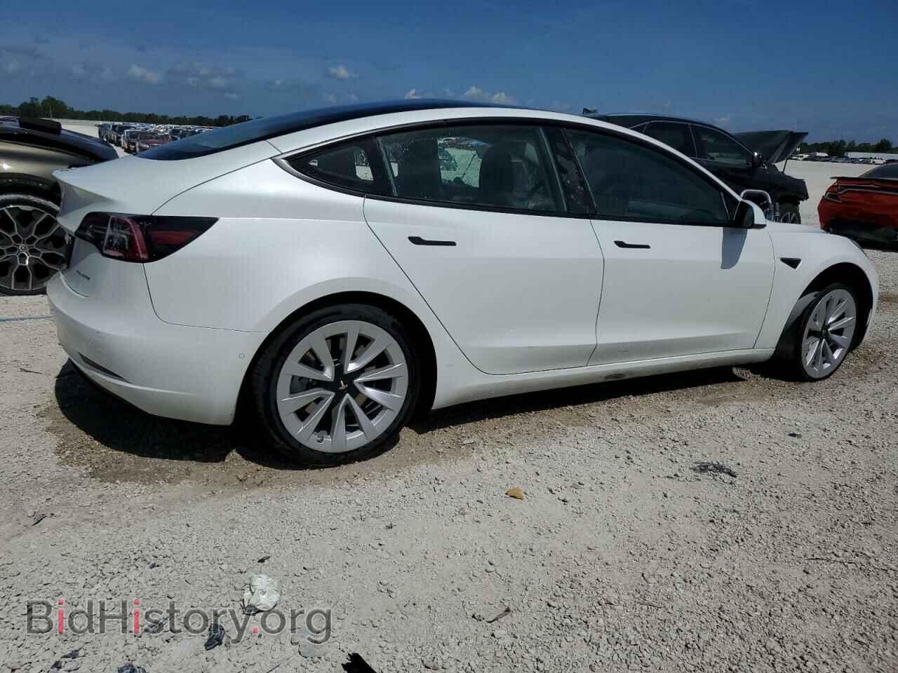 2022 TESLA MODEL 3 AW - VIN: 5YJ3E1EB6NF186554 - Фото 3