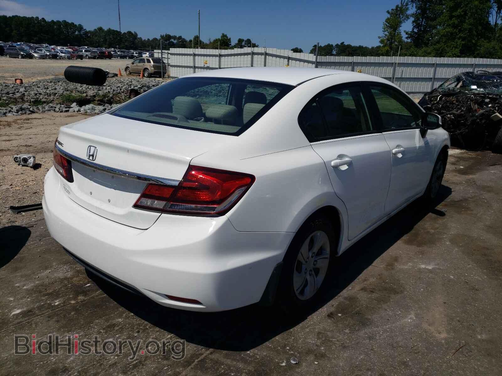 2013 HONDA CIVIC - VIN: 2HGFB2F58DH301363 - Фото 4