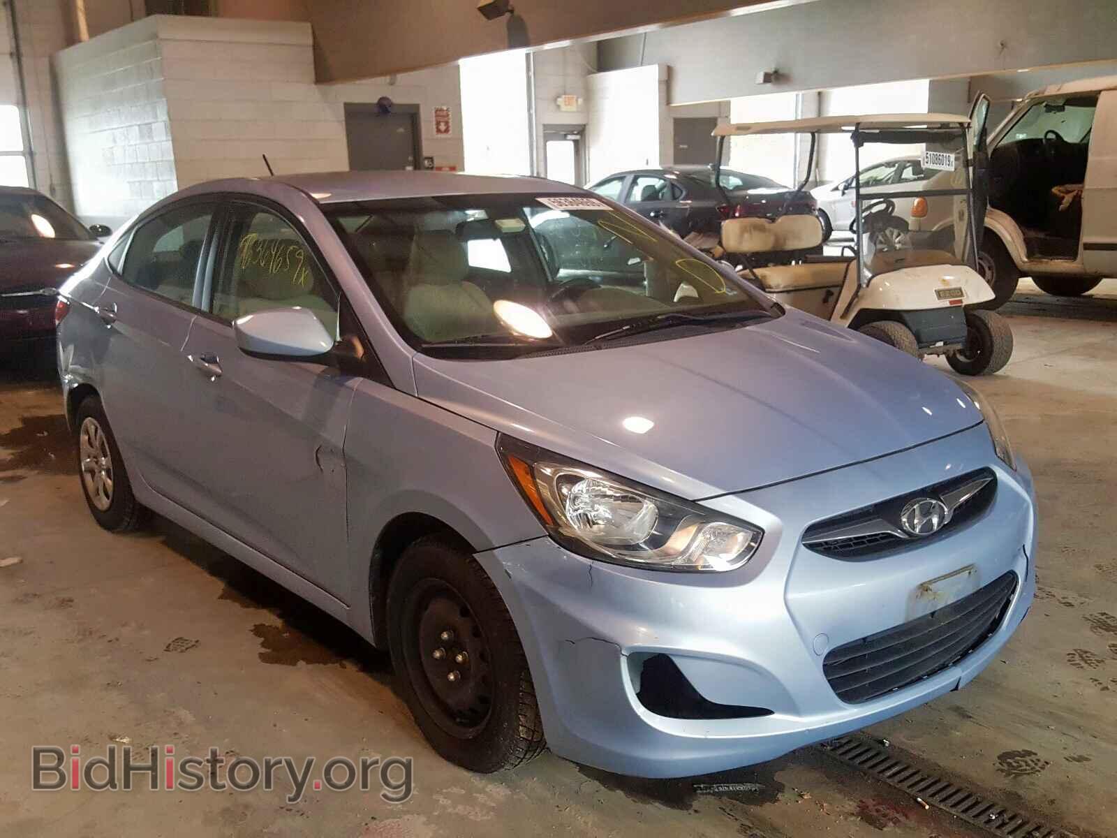 Photo KMHCT4AE2CU154207 - HYUNDAI ACCENT 2012