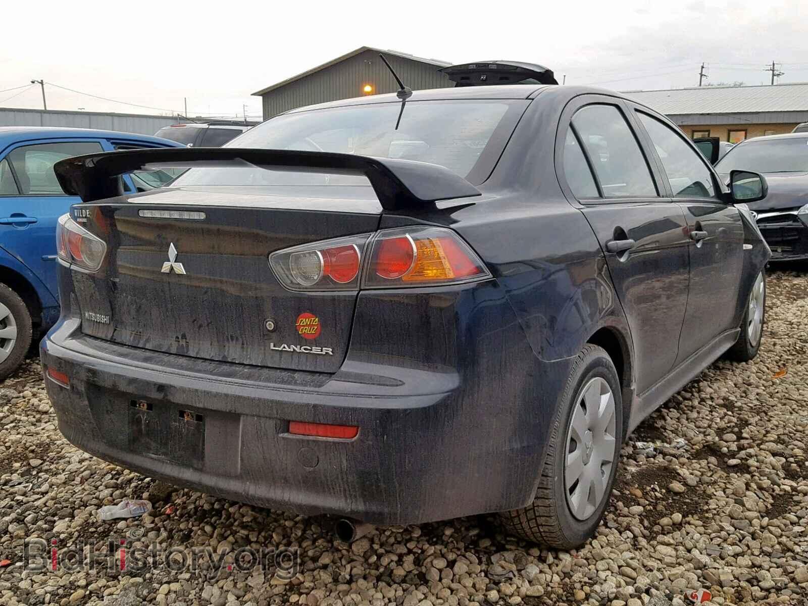 2011 MITSUBISHI LANCER - VIN: JA32U1FU3BU042198 - Фото 4