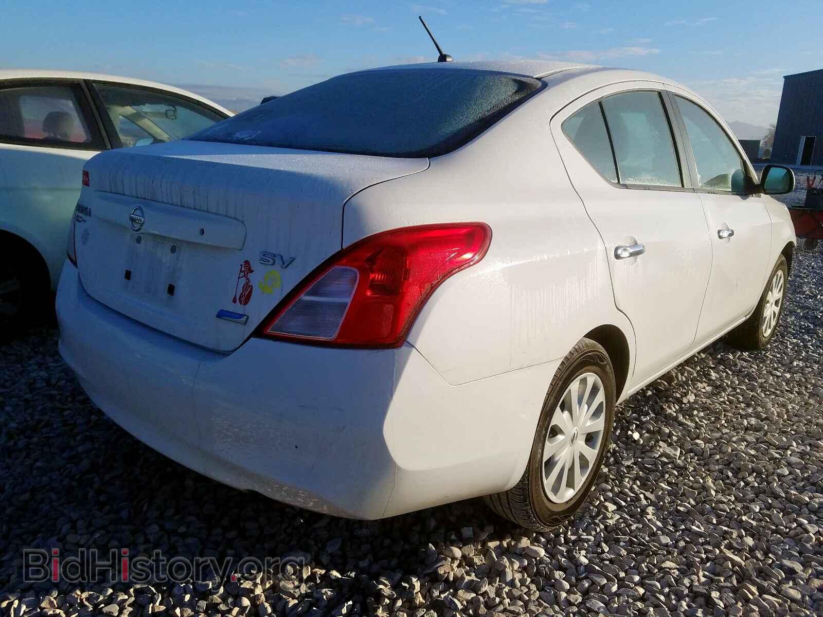 2012 NISSAN VERSA - VIN: 3N1CN7AP7CL859339 - Фото 4