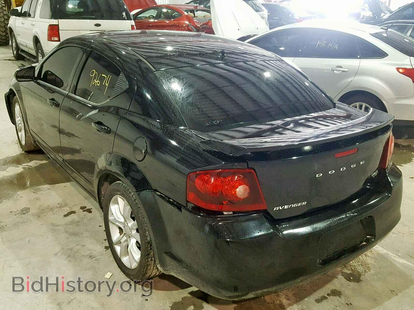 2013 DODGE AVENGER - VIN: 1C3CDZBG7DN663157 - Photo 3