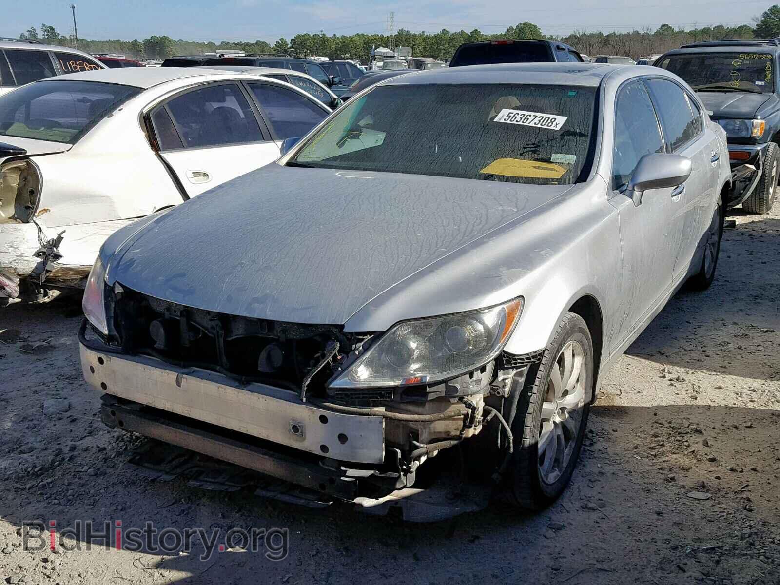 2007 LEXUS LS460 - VIN: JTHGL46F175004109 - Фото 2
