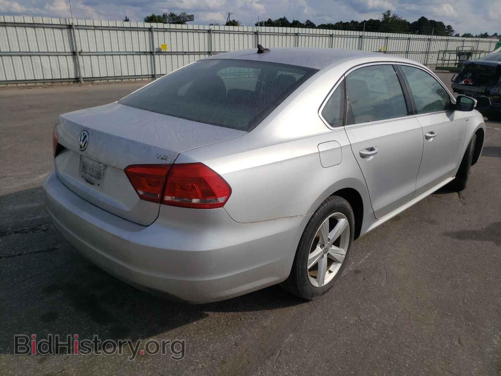 2014 VOLKSWAGEN PASSAT - VIN: 1VWAT7A32EC058255 - Фото 4