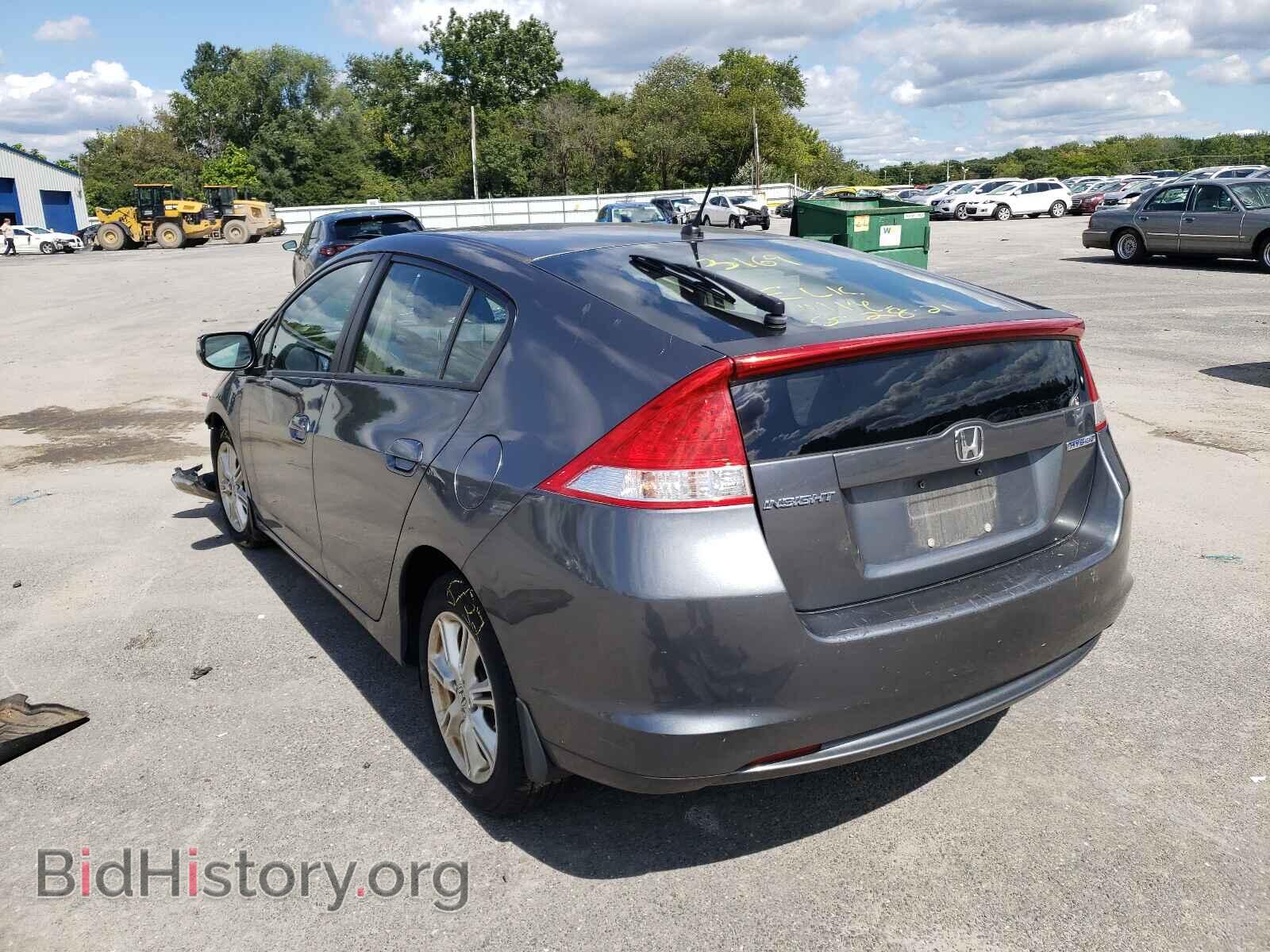 2010 HONDA INSIGHT - VIN: JHMZE2H73AS039305 - Фото 3