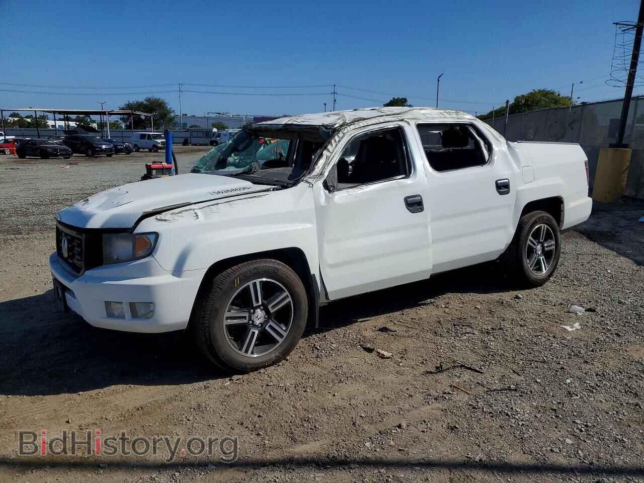 Photo 5FPYK1F70DB012736 - HONDA RIDGELINE 2013