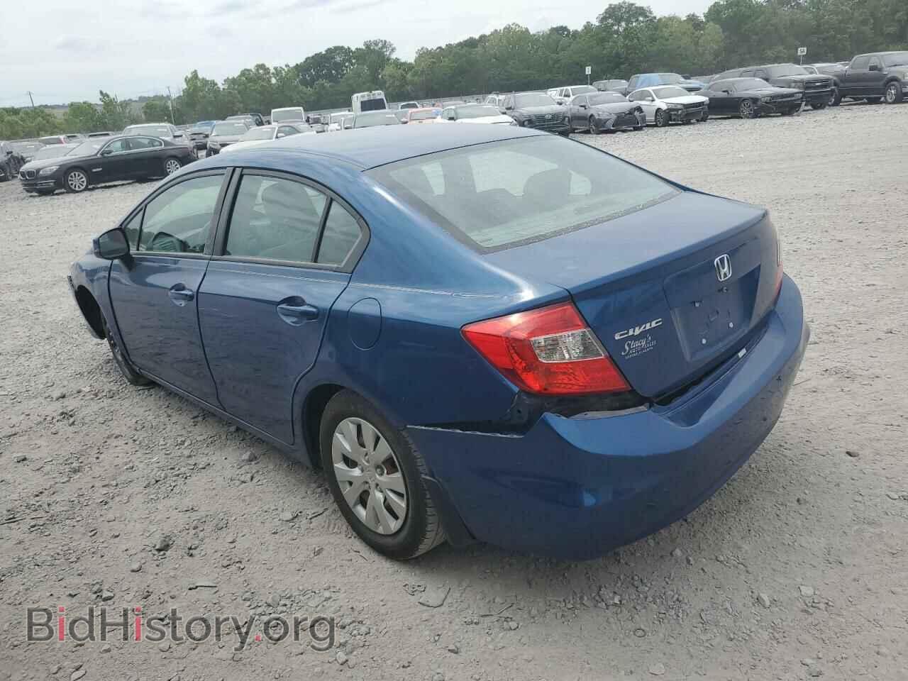 2012 HONDA CIVIC - VIN: 2HGFB2F57CH534603 - Фото 2