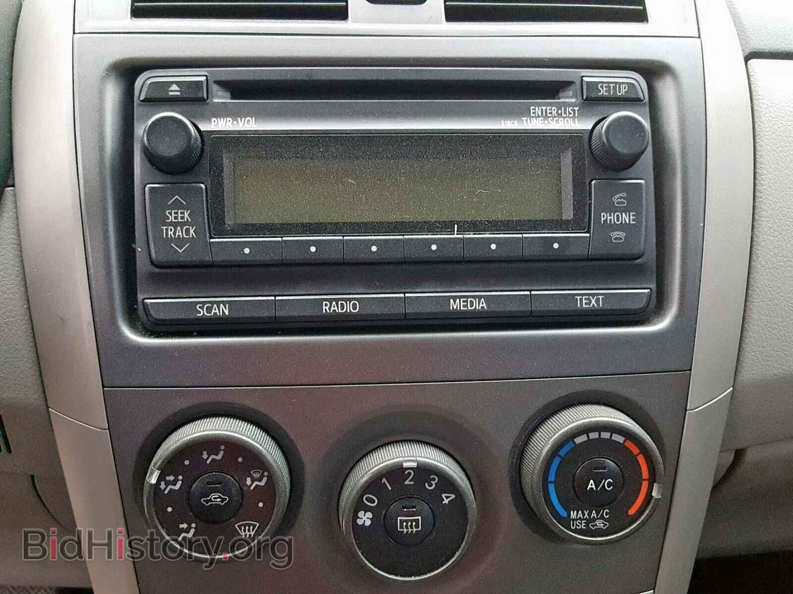 2012 TOYOTA COROLLA BA - VIN: 2T1BU4EE2CC905861 - Фото 9