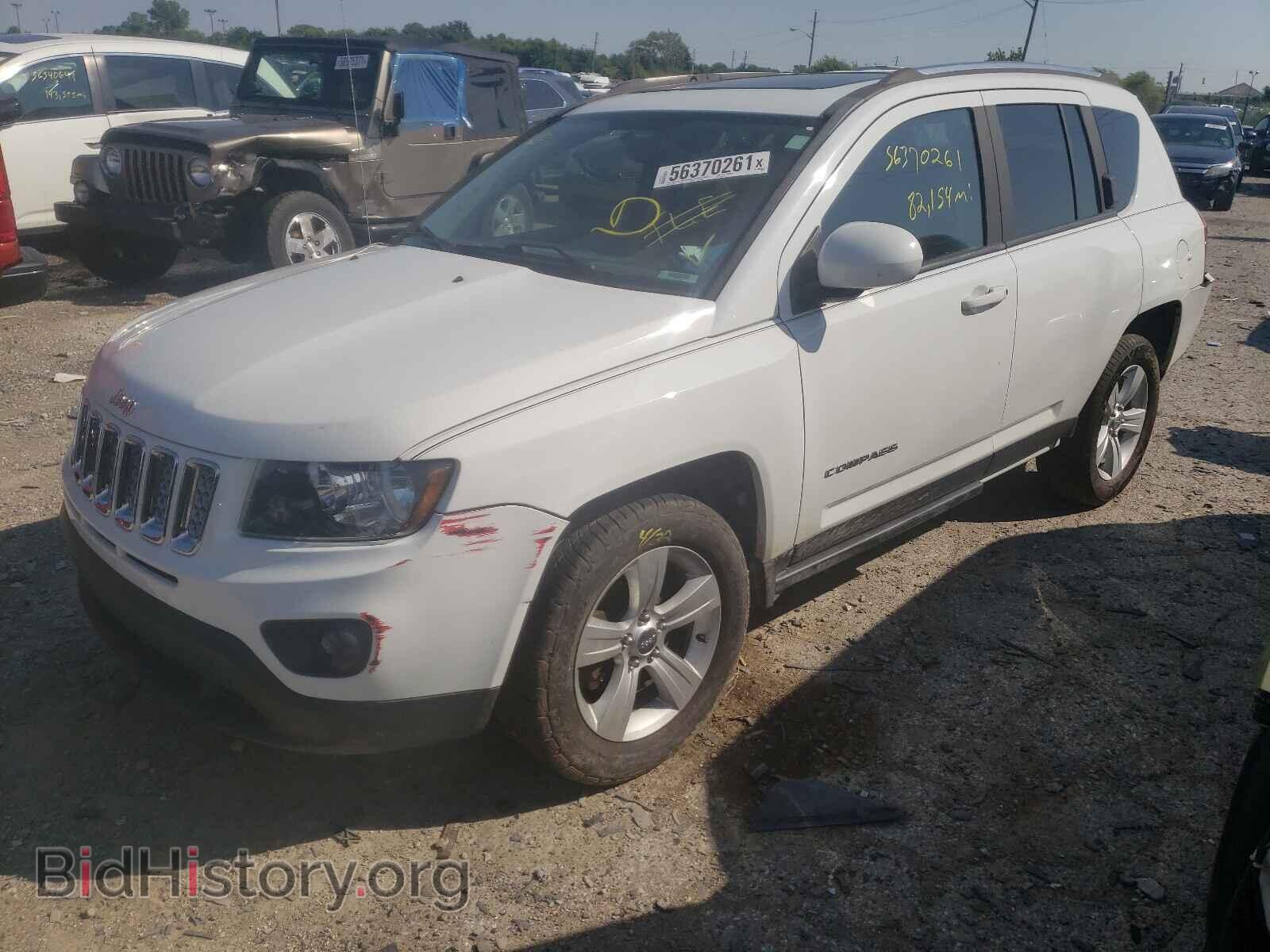 2014 JEEP COMPASS - VIN: 1C4NJDEB2ED788817 - Фото 2