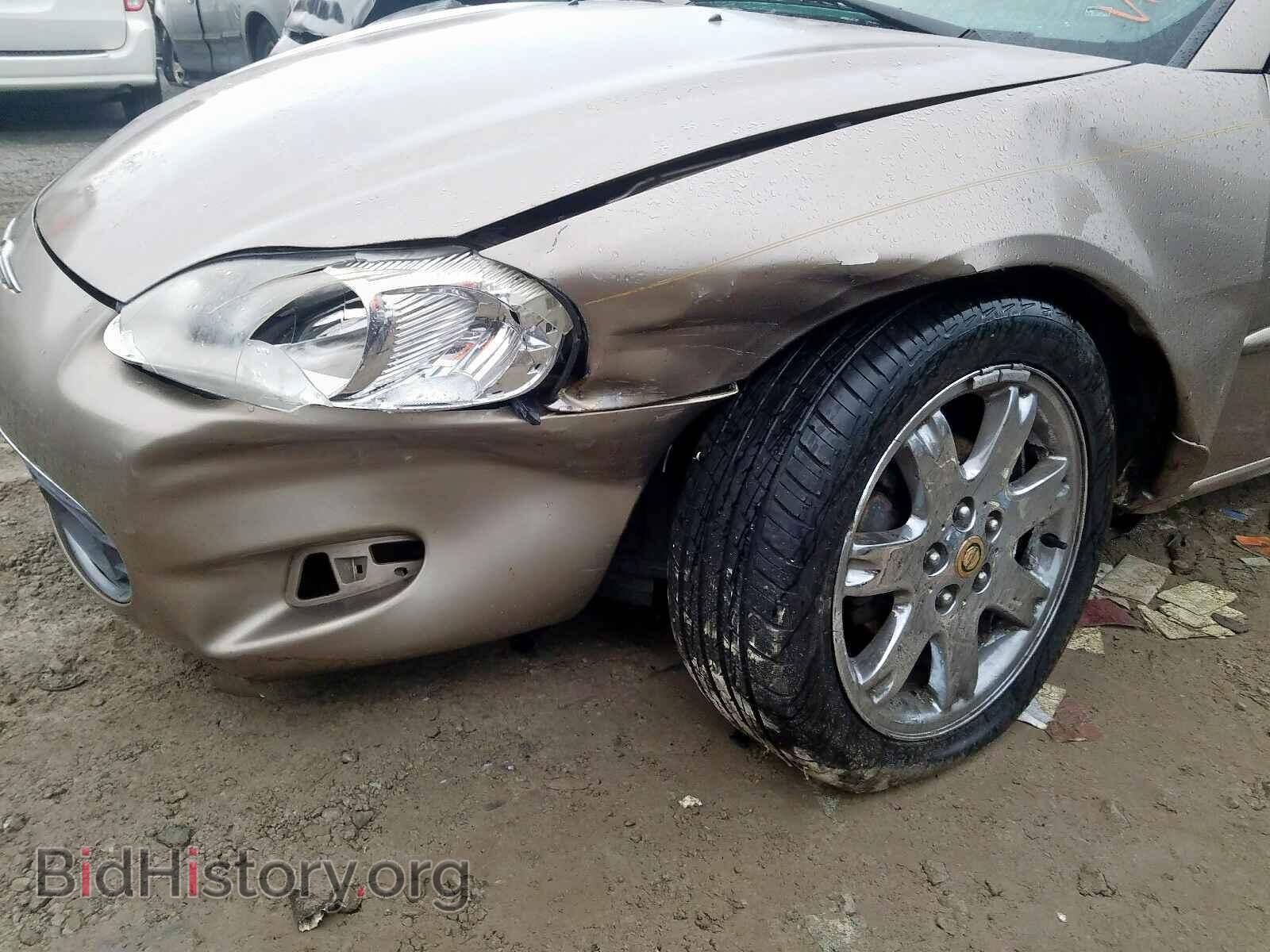 2002 CHRYSLER SEBRING - VIN: 4C3AG52H02E013730 - Фото 9