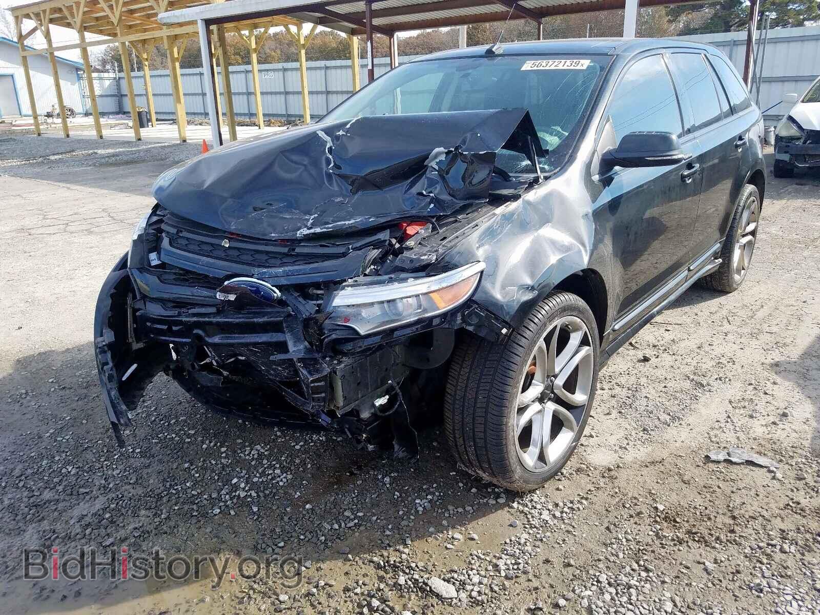 2014 FORD EDGE - VIN: 2FMDK4AK8EBA22350 - Фото 2