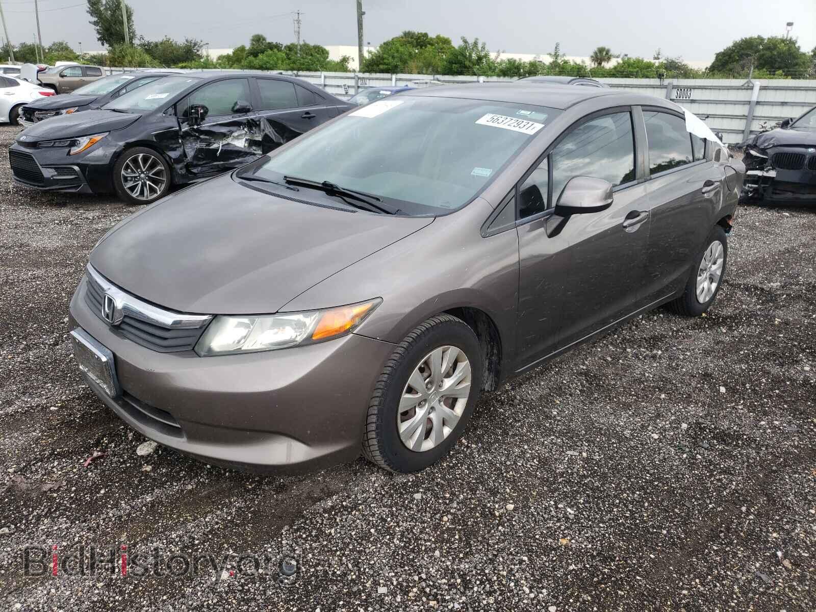 2012 HONDA CIVIC - VIN: 19XFB2F55CE032523 - Фото 2