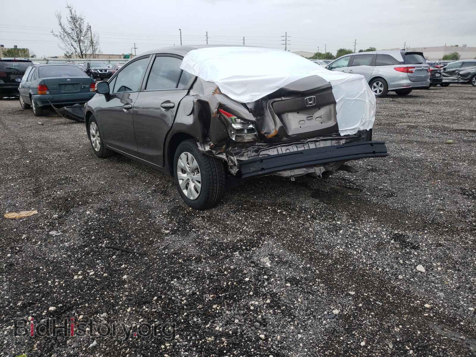 2012 HONDA CIVIC - VIN: 19XFB2F55CE032523 - Фото 3