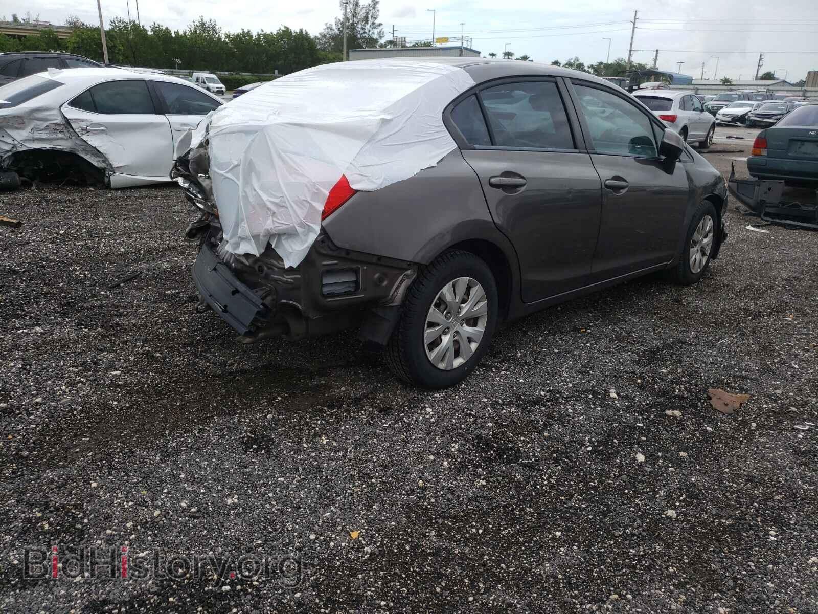 2012 HONDA CIVIC - VIN: 19XFB2F55CE032523 - Фото 4