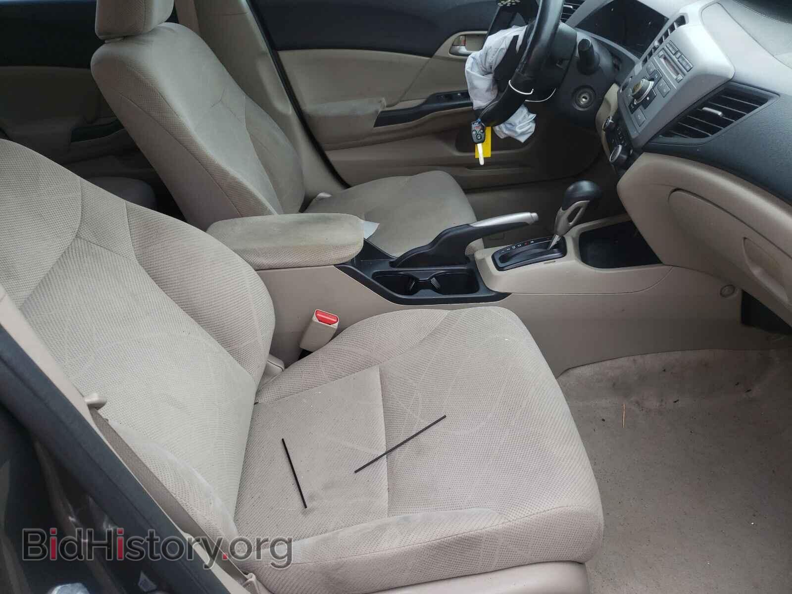 2012 HONDA CIVIC - VIN: 19XFB2F55CE032523 - Фото 5