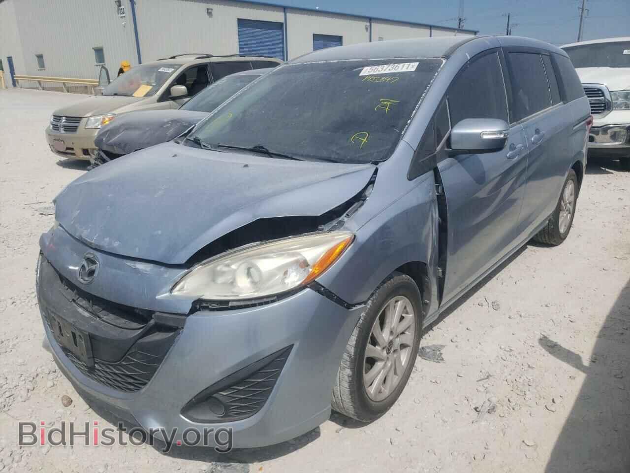 2013 MAZDA 5 - VIN: JM1CW2BL9D0145347 - Фото 2