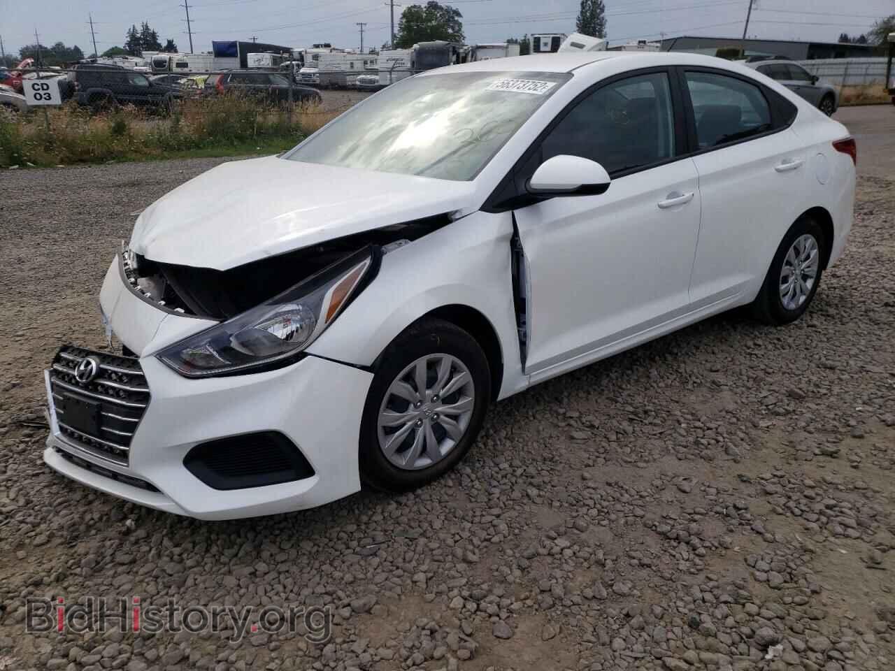 2022 HYUNDAI ACCENT - VIN: 3KPC24A64NE175352 - Фото 2