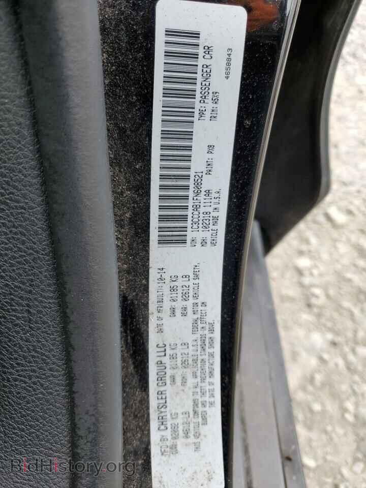 2015 CHRYSLER 200 - VIN: 1C3CCCAB1FN608521 - Фото 12