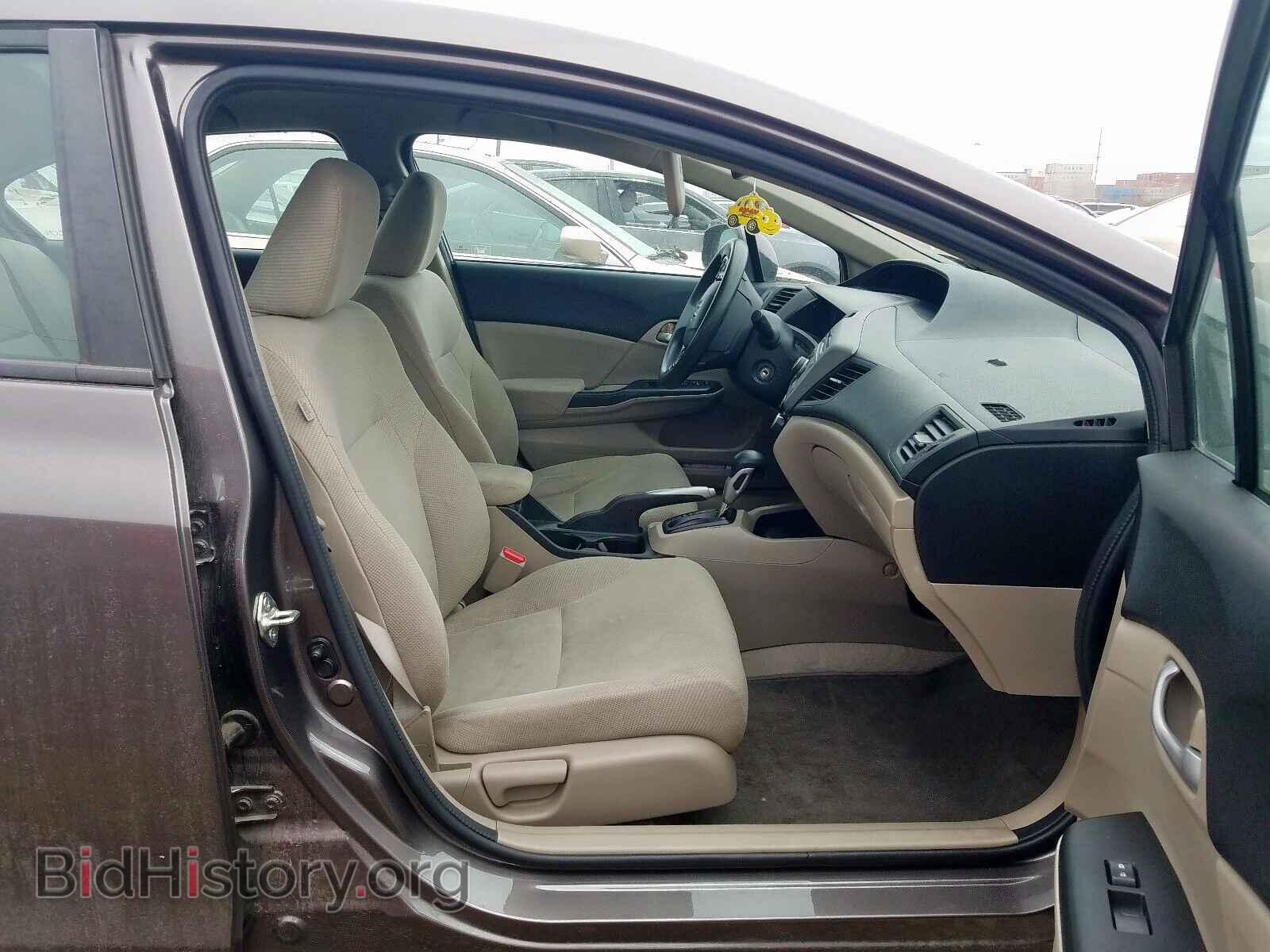 2012 HONDA CIVIC LX - VIN: 19XFB2F57CE070447 - Фото 5