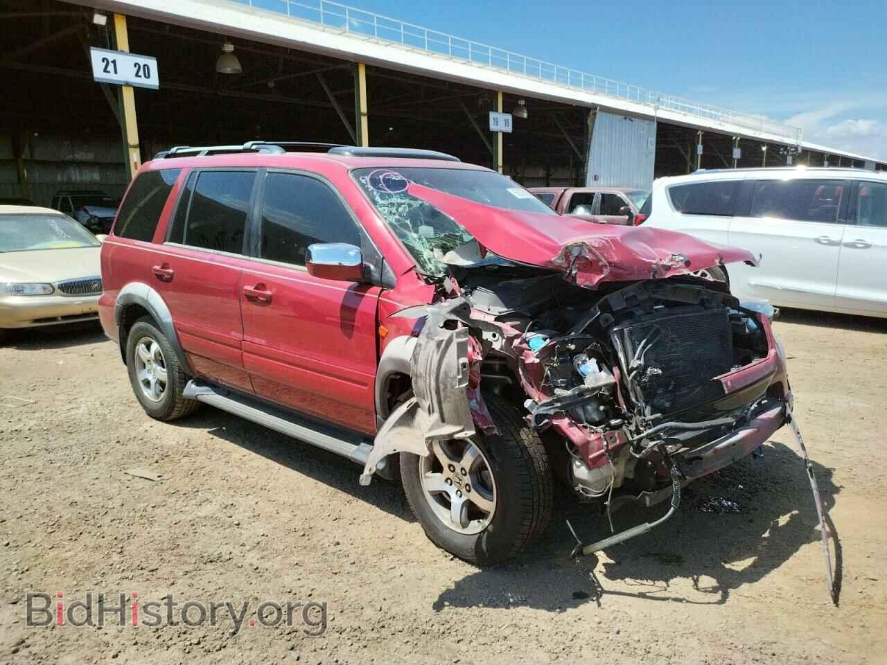 Photo 5FNYF28546B036037 - HONDA PILOT 2006