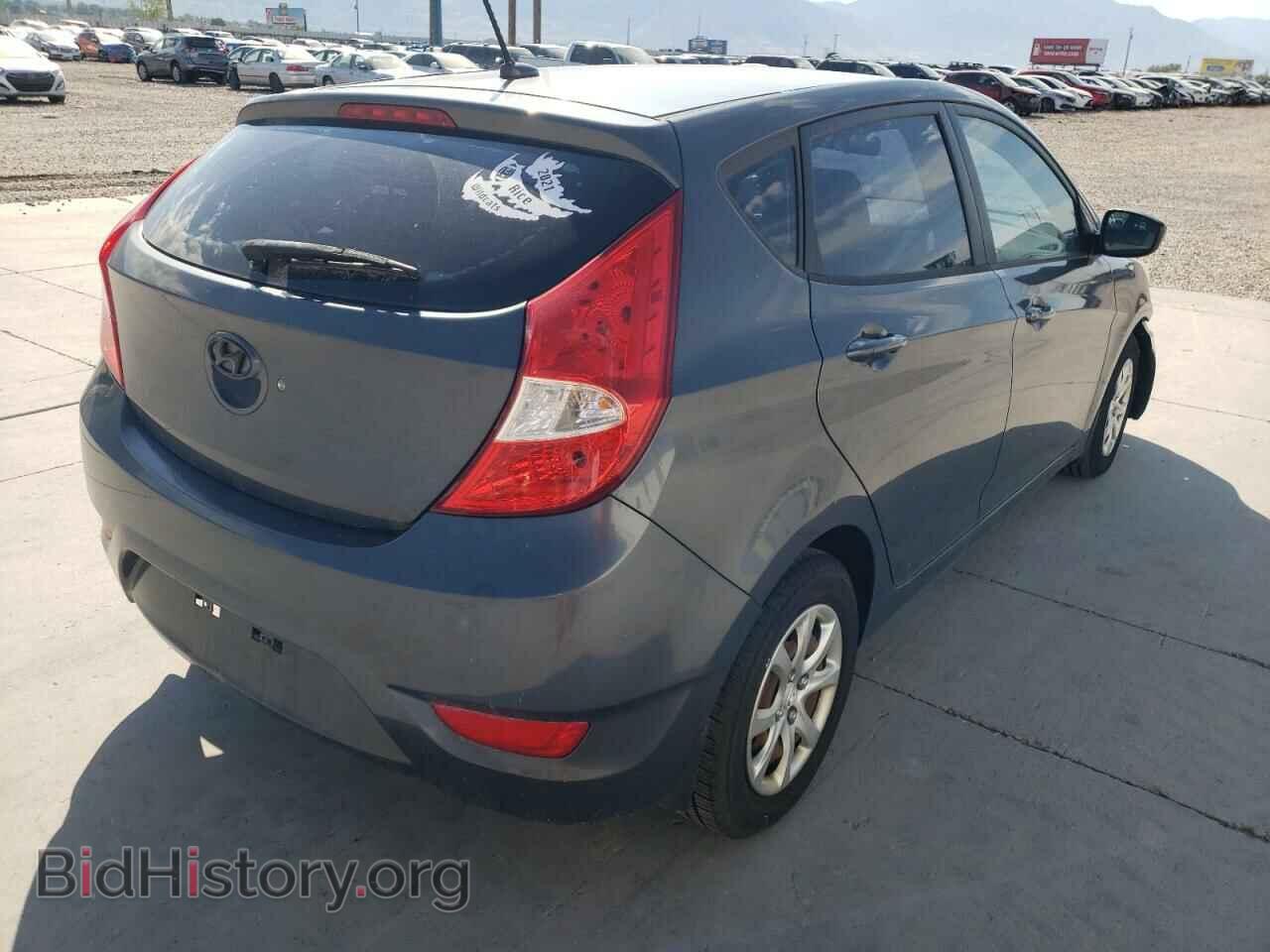 2012 HYUNDAI ACCENT - VIN: KMHCT5AE7CU020959 - Фото 4