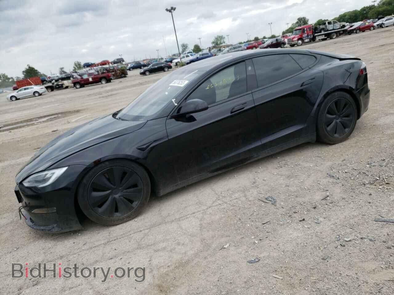 Photo 5YJSA1E52MF440809 - TESLA MODEL S 2021
