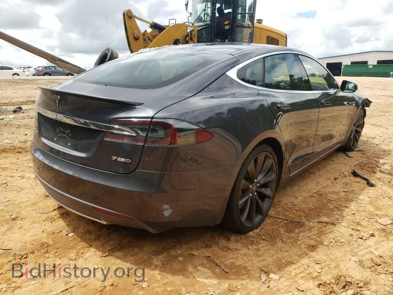 2015 TESLA MODEL S - VIN: 5YJSA1H42FF090622 - Photo 4