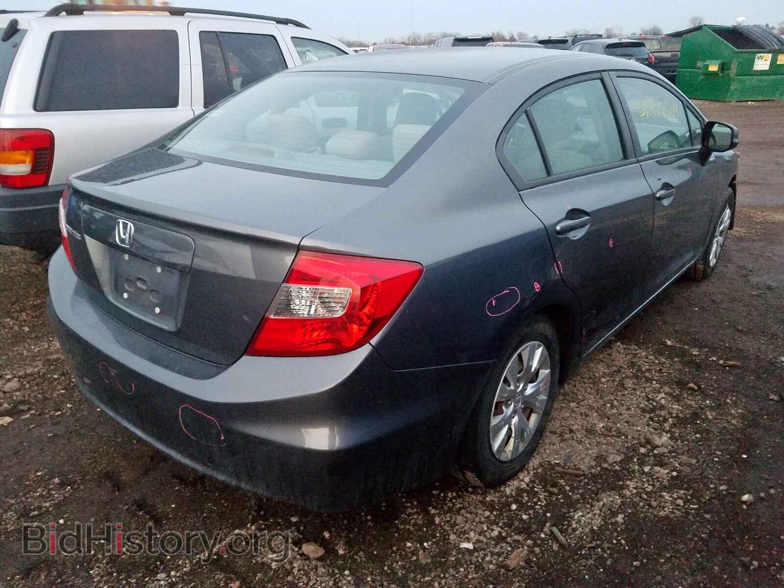 2012 HONDA CIVIC LX - VIN: 19XFB2F59CE084849 - Фото 4