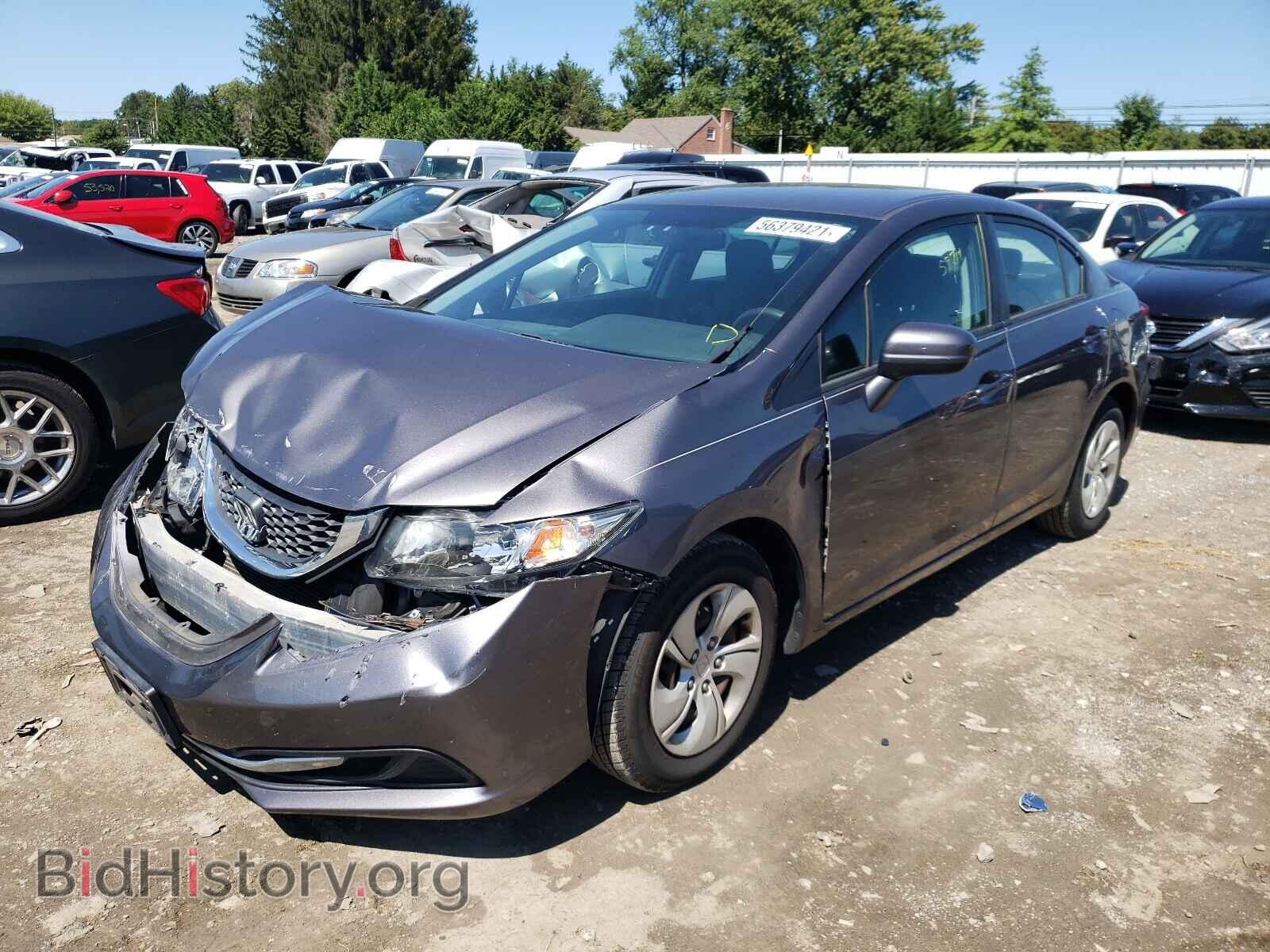 2015 HONDA CIVIC - VIN: 19XFB2F59FE224936 - Фото 2