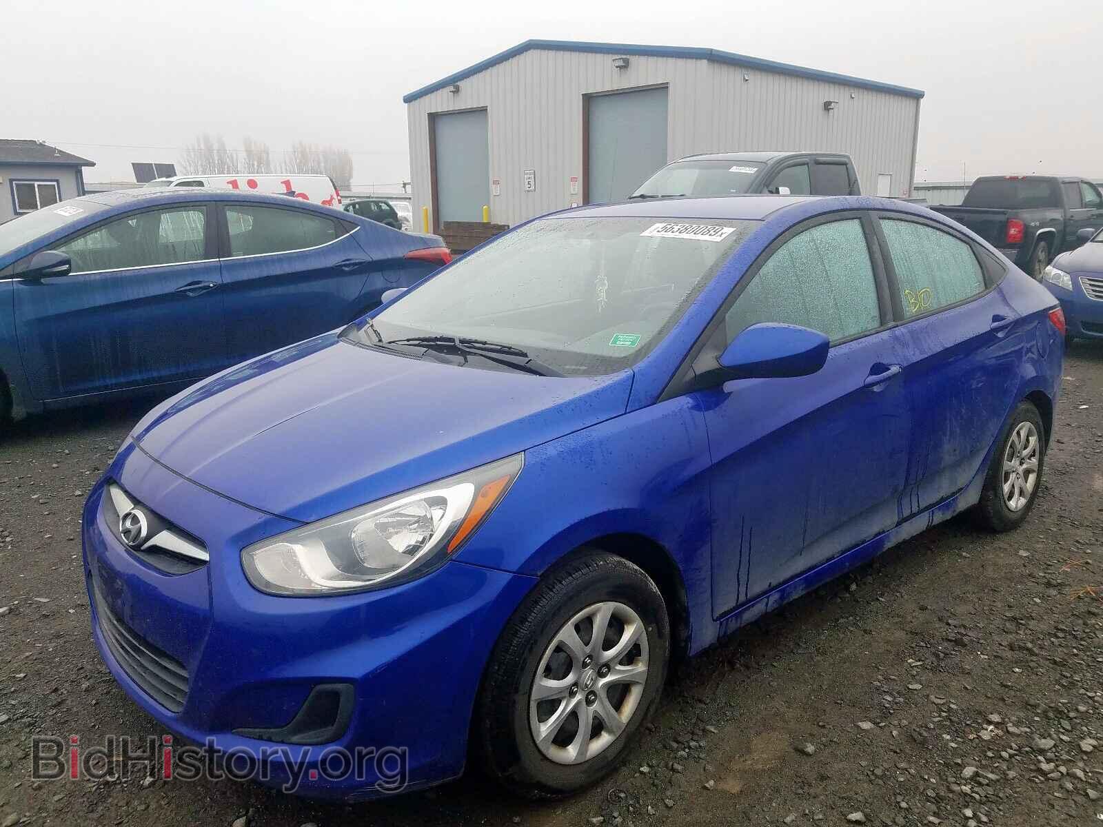 2013 HYUNDAI ACCENT - VIN: KMHCT4AE8DU433100 - Фото 2