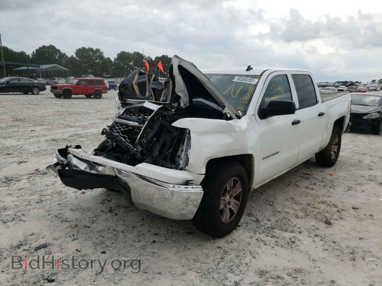 2014 CHEVROLET SILVERADO - VIN: 3GCPCREC6EG440496 - Фото 2