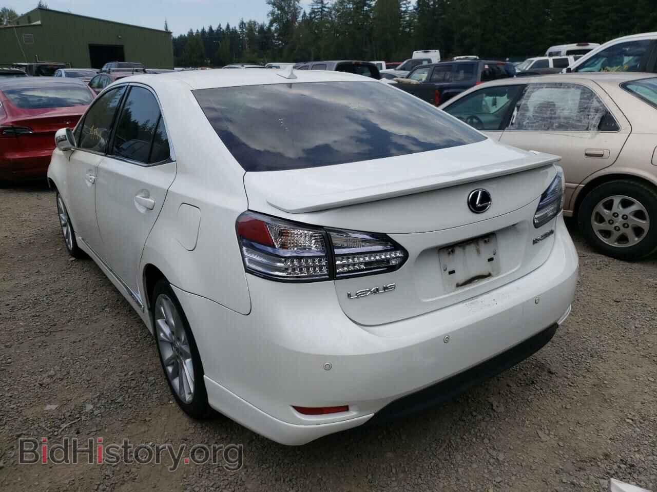 2010 LEXUS HS - VIN: JTHBB1BA8A2006650 - Фото 3