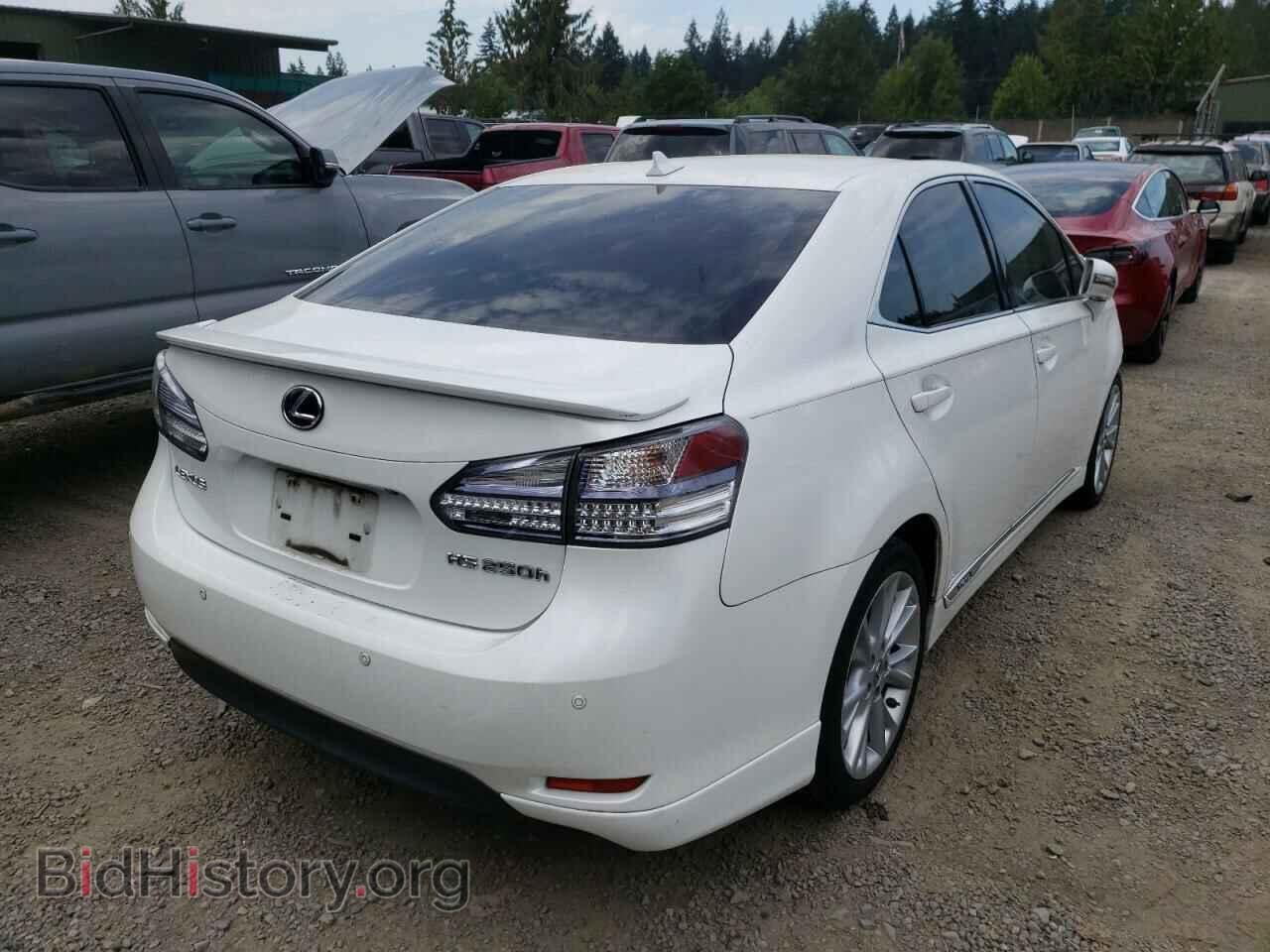2010 LEXUS HS - VIN: JTHBB1BA8A2006650 - Фото 4