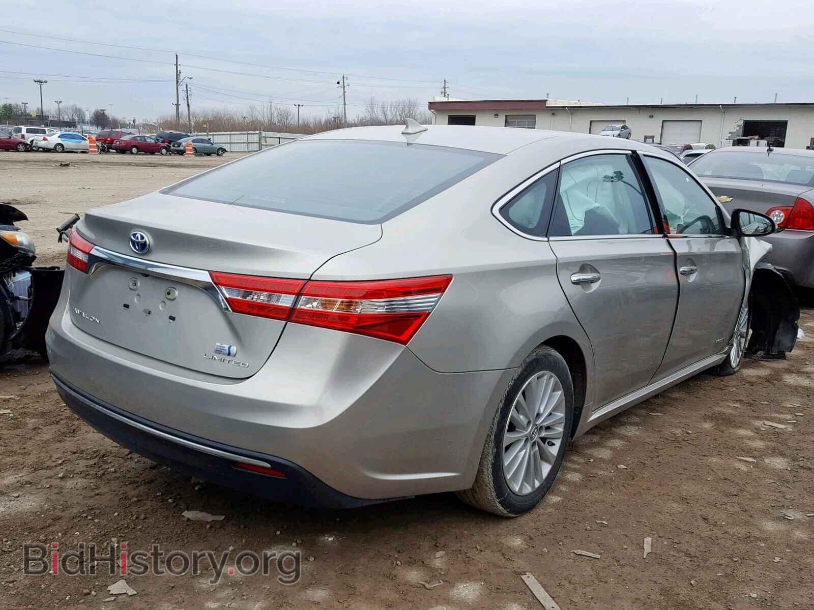 2014 TOYOTA AVALON - VIN: 4T1BD1EBXEU026498 - Фото 4