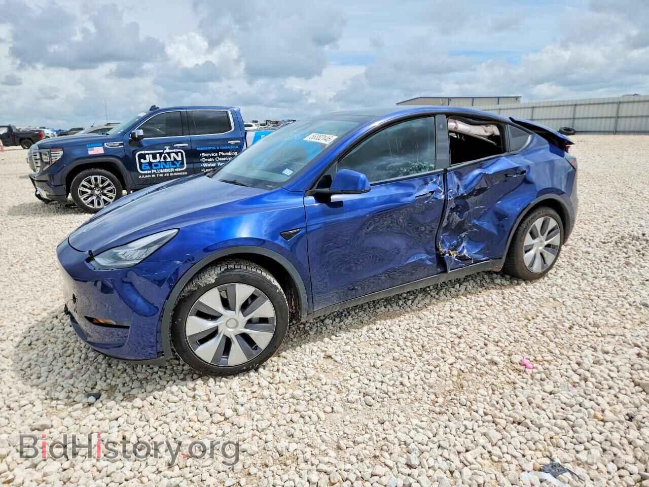 Фотография 5YJYGDED0MF109356 - TESLA MODEL Y 2021