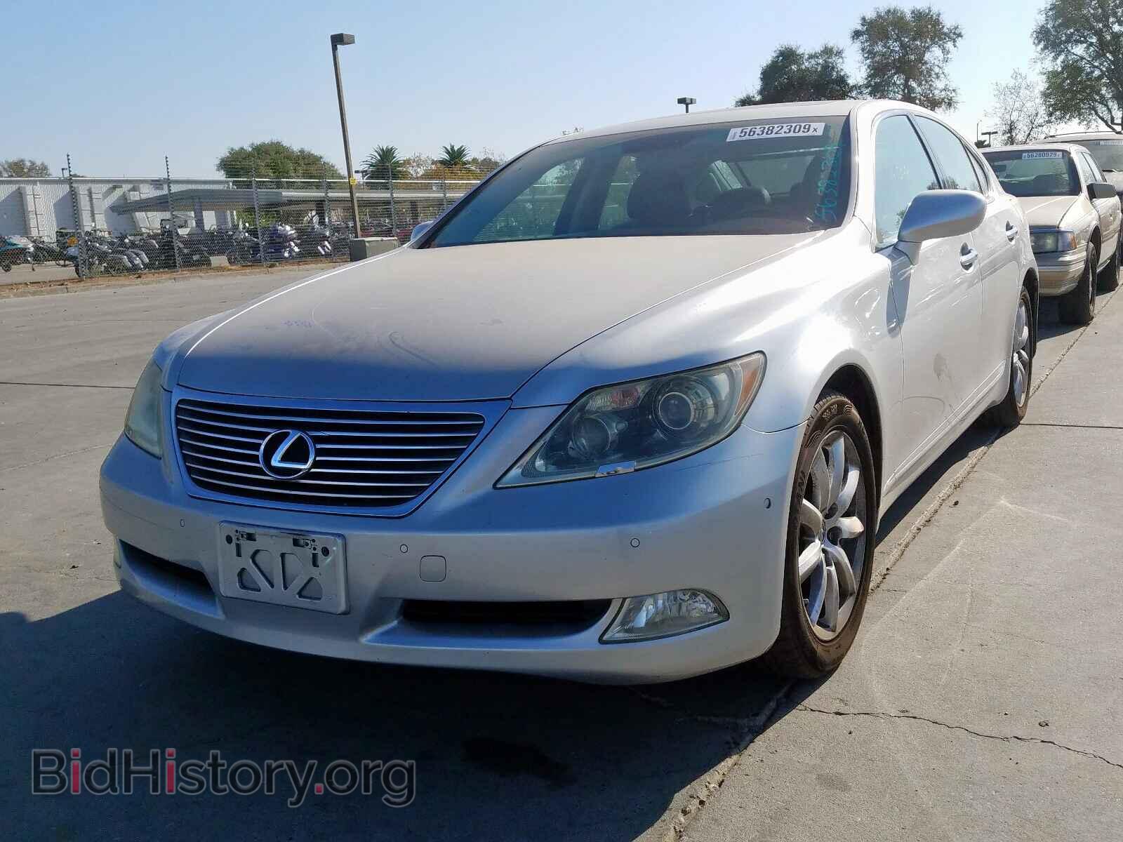 2007 LEXUS LS460 - VIN: JTHBL46F375006082 - Фото 2
