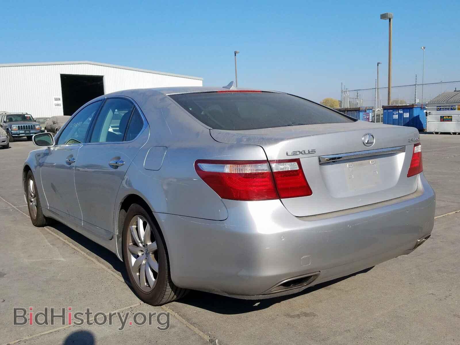 2007 LEXUS LS460 - VIN: JTHBL46F375006082 - Фото 3