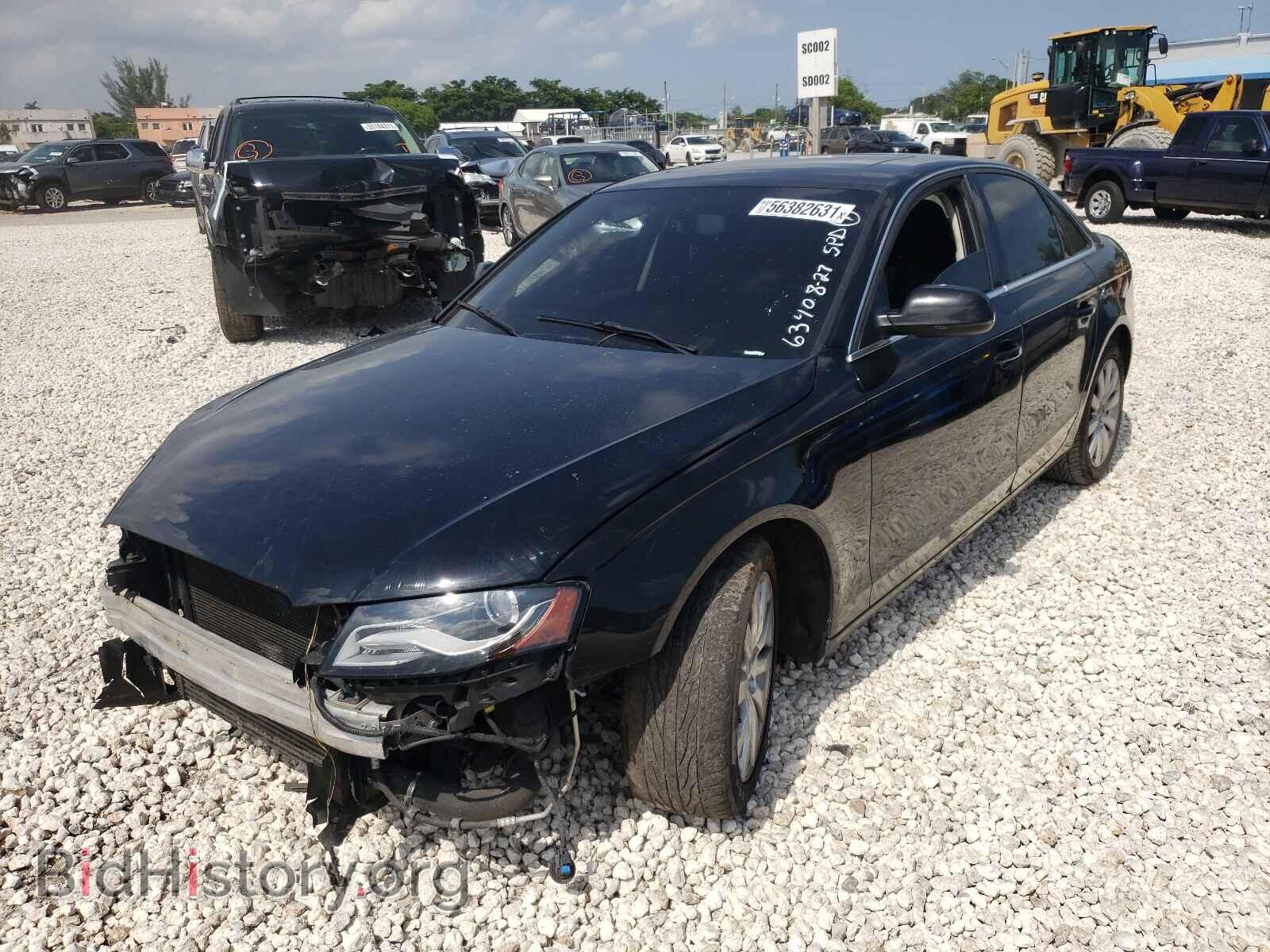 2012 AUDI A4 - VIN: WAUBFAFL4CN006340 - Фото 2