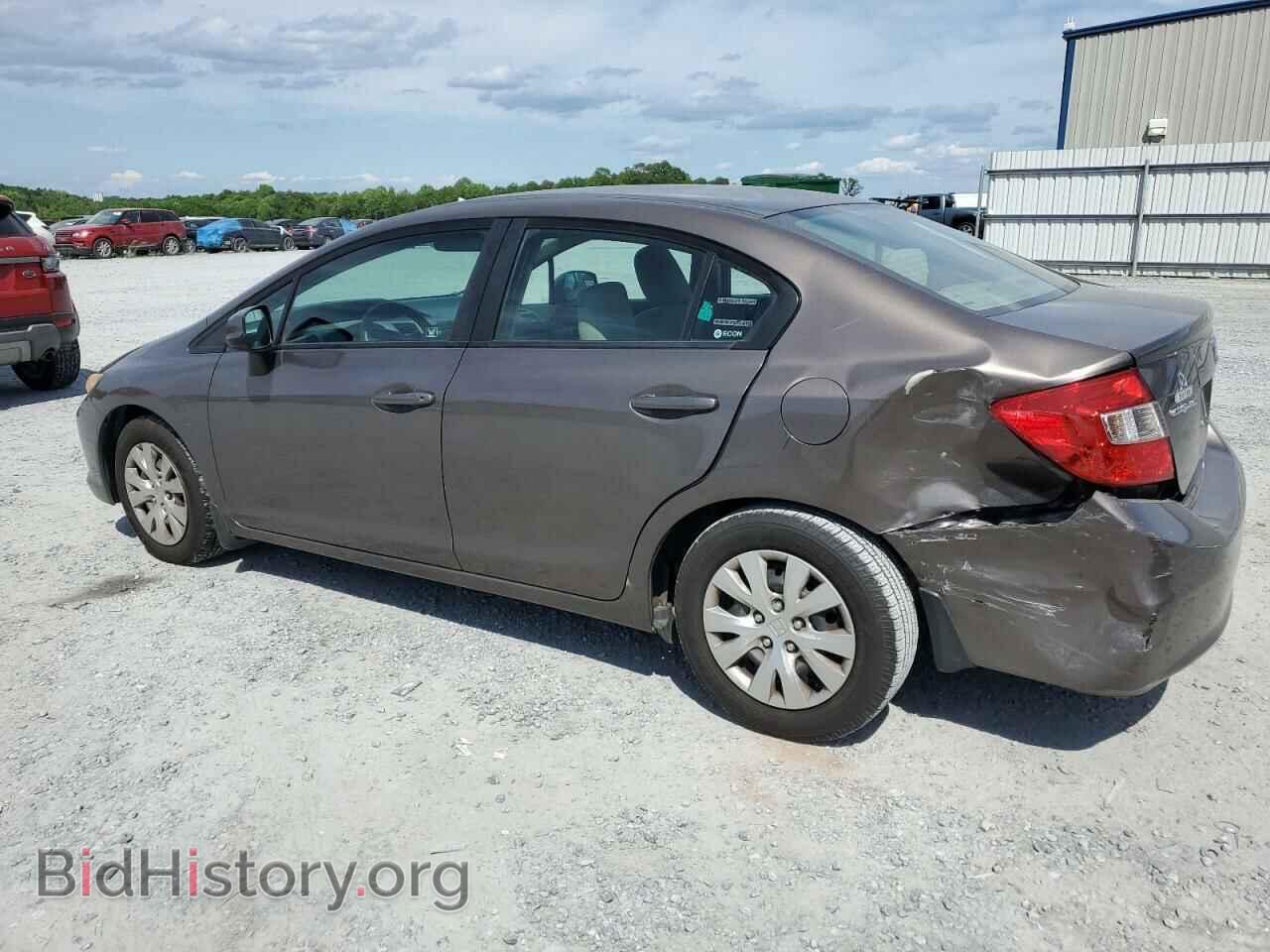 2012 HONDA CIVIC - VIN: 2HGFB2F52CH530300 - Фото 2