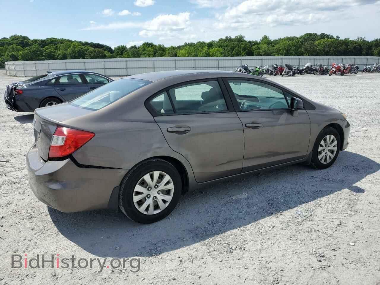 2012 HONDA CIVIC - VIN: 2HGFB2F52CH530300 - Фото 3