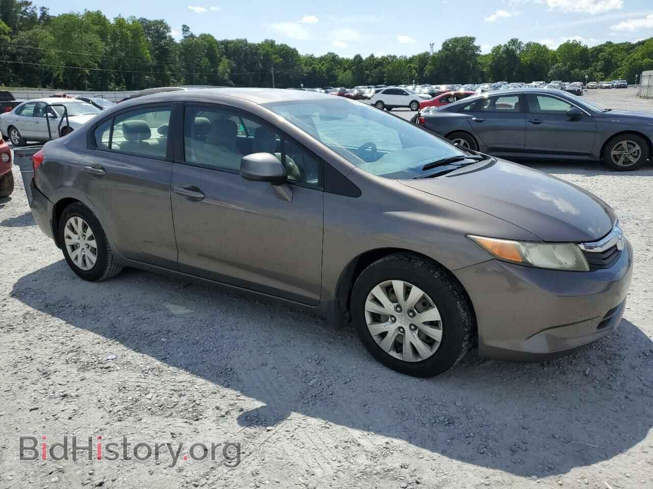 2012 HONDA CIVIC - VIN: 2HGFB2F52CH530300 - Фото 4