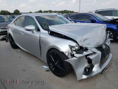 2014 Lexus IS IS 250, серебристый — VIN JTHBF1D24E5007874, Copart