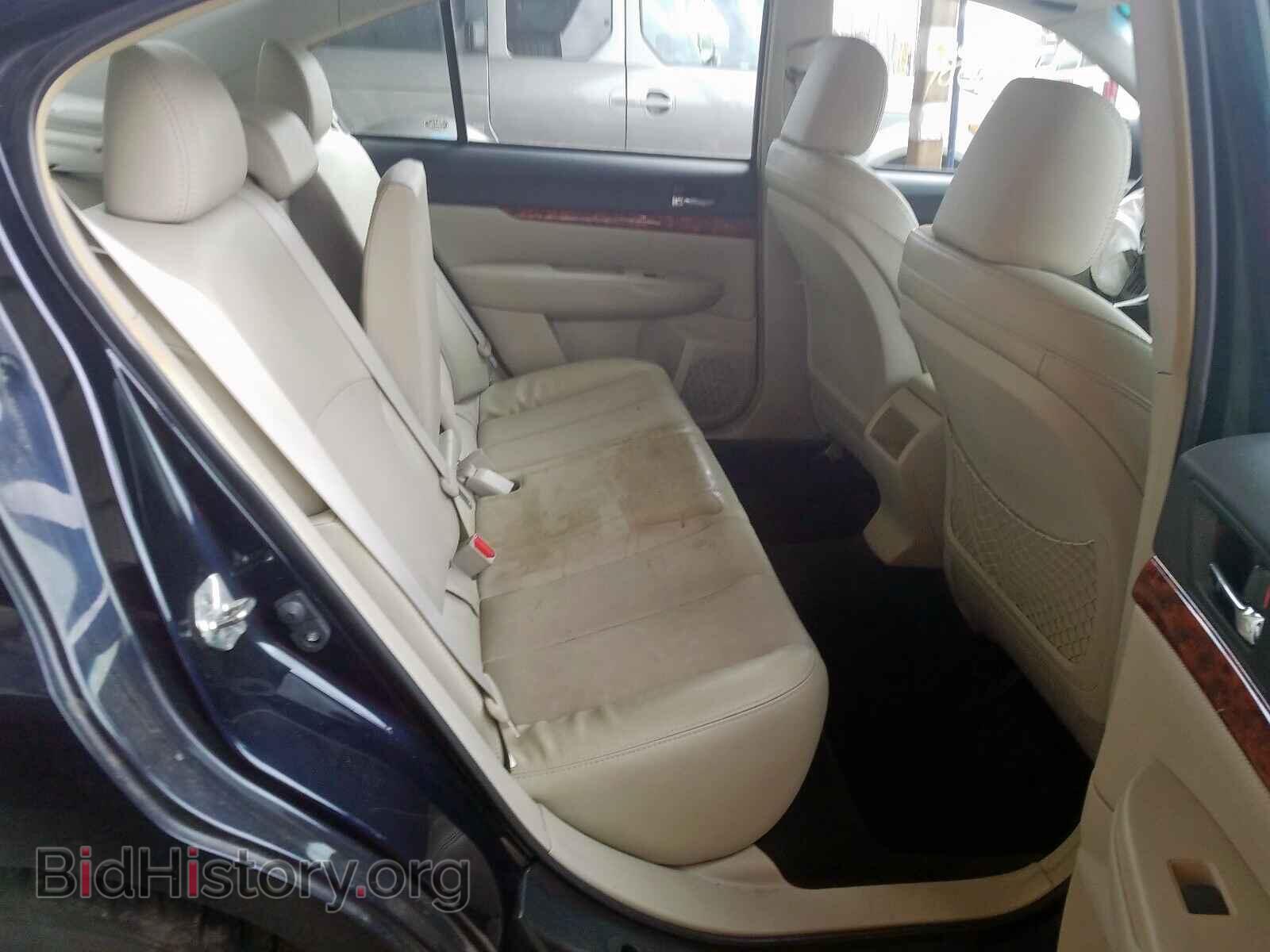 2012 SUBARU LEGACY - VIN: 4S3BMDK69C2018043 - Фото 6