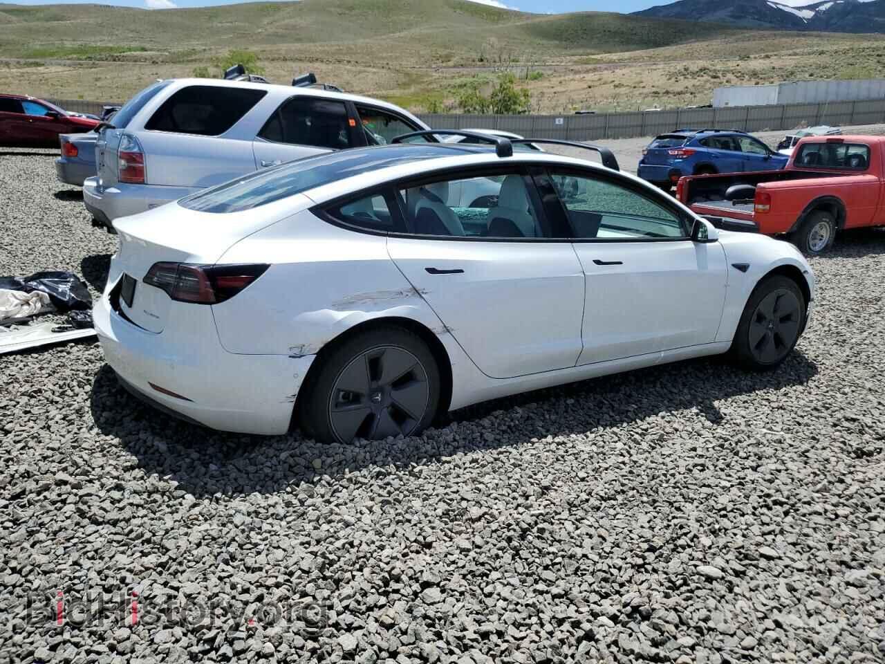 2022 TESLA MODEL 3 - VIN: 5YJ3E1EB7NF128744 - Photo 3