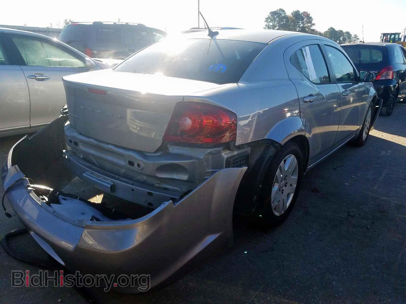 2013 DODGE AVENGER - VIN: 1C3CDZAB0DN622228 - Фото 4