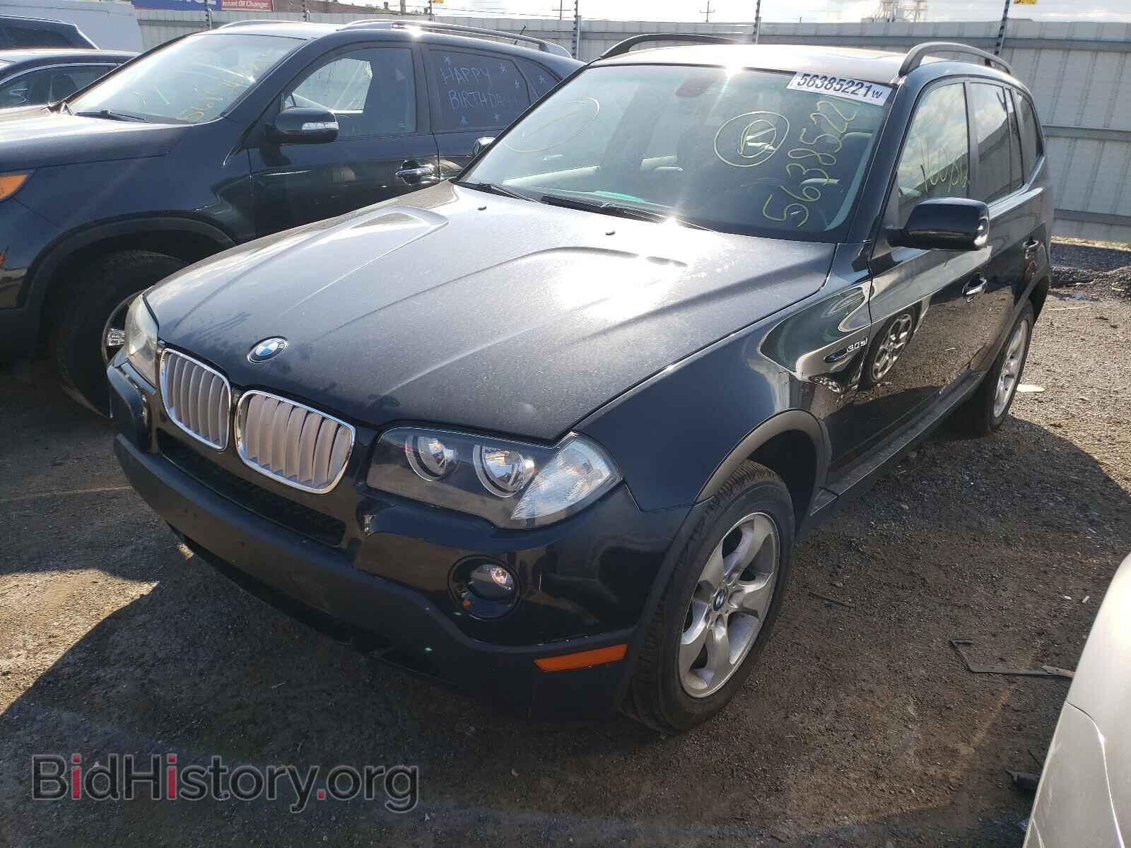 2007 BMW X3 - VIN: WBXPC93427WF11604 - Фото 2